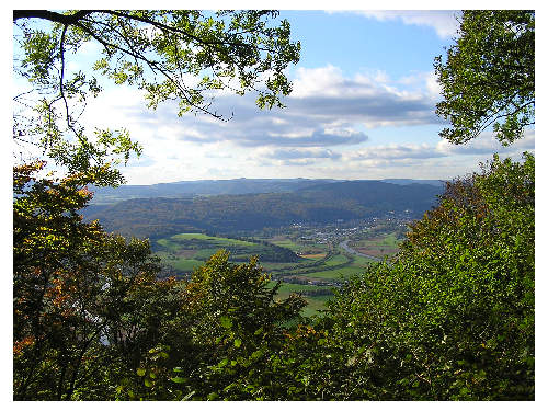 Von der Hörne dieser tolle Blick